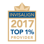 Invisalign 2017 Top 1% Provider